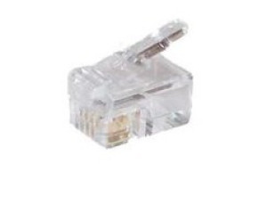 S-Impuls Western Stecker RJ10, 4P4C (Set 10 Stck)