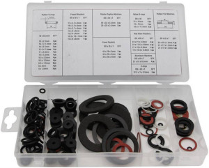 Perel HAS01 Dichtungs-Sortiment Inhalt 125St.