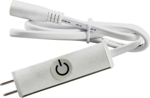 Heitronic 500553 MICANO Touch-Schalter Wei