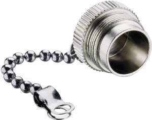 Lumberg 0381 Abdeckkappe Silber 1St.