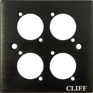 Cliff CP30500C Befestigungsplatte Schwarz 1St.