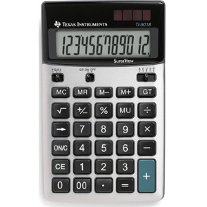 Texas Instruments TI-5018 SV Taschenrechner Silber Display (Stellen):