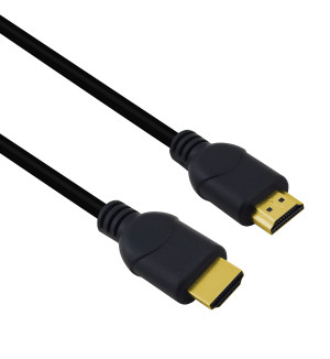 Anschlusskabel, HDMI Stecker/Stecker, 4K, 7,5m, schwarz