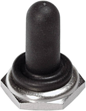 APEM N36116002 N36116002 Dichtkappe Schwarz, Schwarz 1St.