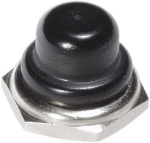 APEM N36216002 N36216002 Dichtkappe Schwarz, Schwarz 1St.