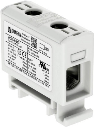 Ouneva Group VC05-0013 Verteilerblock Grau 1St.