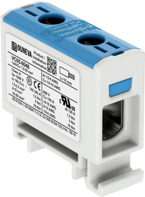 Ouneva Group VC05-0046 Verteilerblock Blau 1St.