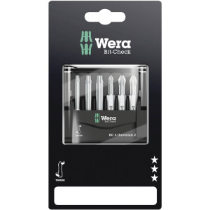 Wera Bit-Check 6 Universal 2 SB