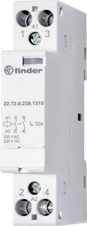 Finder 22.72.0.230.1310 Installationsschtz 2 Schlieer 230V 1St.
