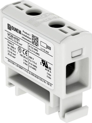 Ouneva Group VC05-0191 Verteilerblock Grau 1St.