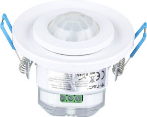 V-TAC 5091 Unterputz Bewegungsmelder 36 Wei IP20