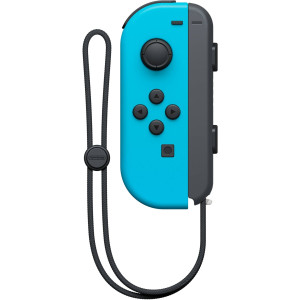 Nintendo Switch Joy-Con links neon-blau
