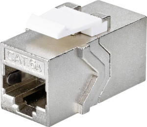 Renkforce RJ45 Netzwerk Adapter CAT 6a [1x RJ45-Buchse - 1x RJ45-