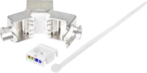 Renkforce RJ45-Einbaumodul Keystone CAT 6a