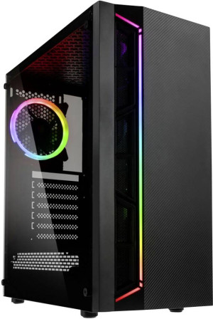 Kolink INSPIRE K7 Midi-Tower Gaming-Gehuse Schwarz