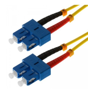 LWL Patchkabel SC/SC Duplex 9/12m OS2 gelb 15,0m