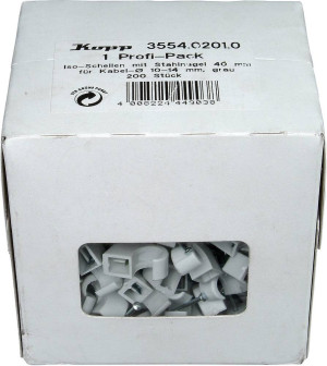 Kopp 355402010 Nagelschellen 355402010 Bndel--Bereich 10 bis 14mm