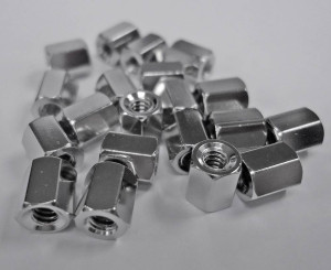 Renkforce RF-4415018 Mutter Silber 20St.