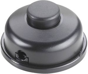 InterBr Tretschalter Schwarz 1 x Aus/Ein 6A 1St.