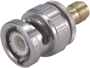 Huber+Suhner Huber & Suhner 22540610 BNC-Adapter BNC-Stecker - SMA-