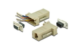 Digitus D-SUB Adapter D-SUB-Buchse 9pol. - RJ45-Buchse