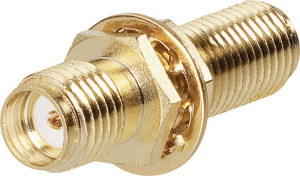 TRU Components 1579344 SMA-Adapter SMA-Buchse - SMA-Buchse 1St.