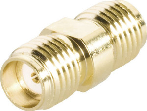 TRU Components 1579290 SMA-Adapter SMA-Buchse - SMA-Buchse 1St.