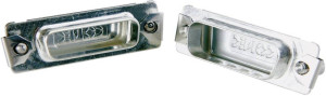 Conec 165X16769X 165X16769X D-SUB Abschirmkappe Silber