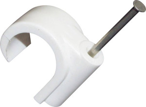 TRU Components Nagelschellen 523530 Bndel--Bereich 14mm (max) Wei