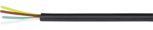 Kash 70I127 Telefonkabel LiYY 4 x 0.04m Schwarz 20m
