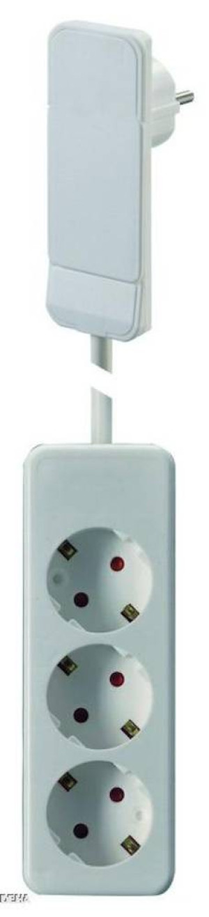 Bachmann 933.007 Aufputz-Steckdose IP20 Wei