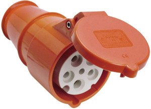 AS Schwabe 60425 60425 CEE Kupplung 16A 5polig 400V 1St.