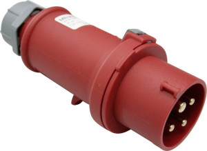 AS Schwabe 60572 60572 CEE Stecker 32A 4polig 400V 1St.