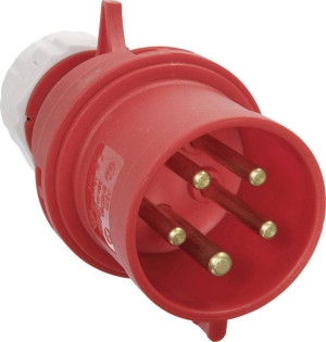 AS Schwabe 60420 60420 CEE Stecker 16A 5polig 400V 1St.