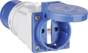PCE 9433100 CEE-CARA Adapter 16A 3polig 230V 1St.