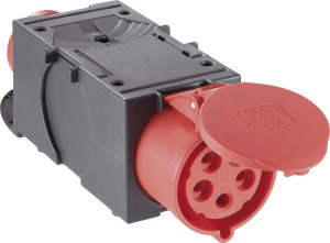 PCE 9437420 CEE Adapter 16 A, 32A 5polig 400V 1St.