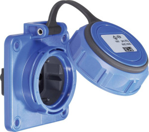 PCE 20351-8b Anbau-Steckdose IP68 Blau