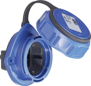 PCE 20351-9b Anbau-Steckdose IP68 Blau