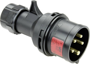 PCE venttechnik 025-6ttx CEE Stecker 32A 5polig 400V 1St.