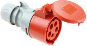 PCE 215-6tt CEE Kupplung 16A 5polig 400V 1St.