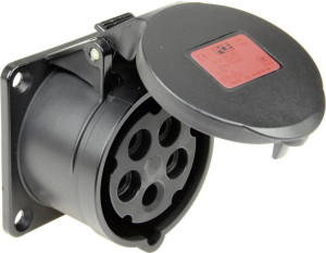 PCE 315-6x CEE Anbaudose 16A 5polig 400V 1St.