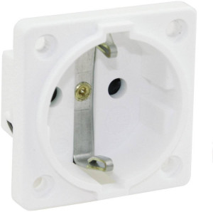 PCE 10584-0wsc Anbau-Steckdose Wei