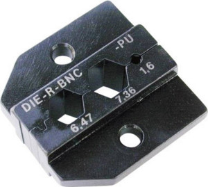 Neutrik DIE-R-BNC-PU DIE-R-BNC-PU Crimpeinsatz Schwarz 1St.