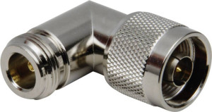 TRU Components 1579390 N-Adapter N-Stecker - N-Buchse 1St.