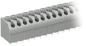 WAGO 250-508 Federkraftklemmblock 1.00m Polzahl (num) 8 Grau