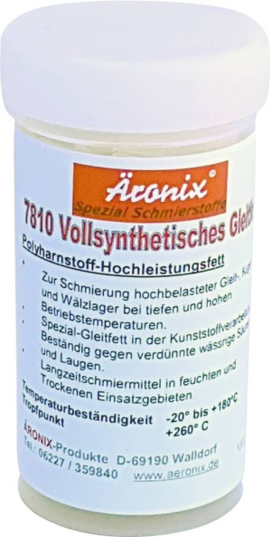 Aeronix Vollsynthetisches Gleitfett 100g