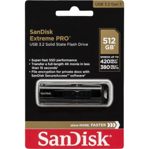 SanDisk Extreme PRO 512GB, USB-A 3.0