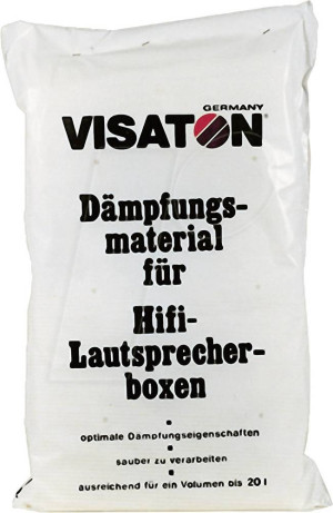 Visaton VS-WOOL2 Dmpfungsmaterial Polyester