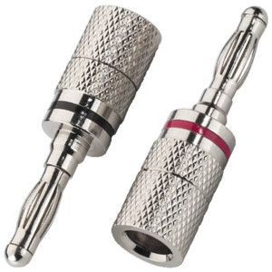 Monacor BP-104 Bananenstecker-Set 1 Paar