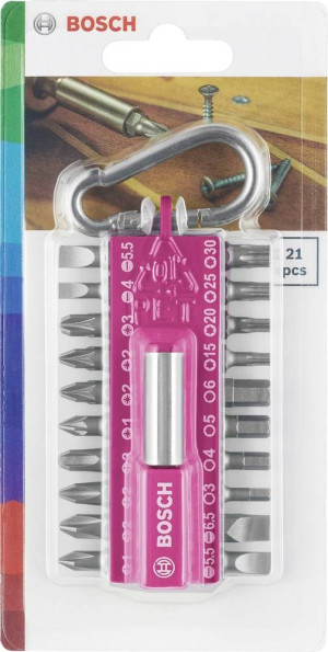 Bosch Accessories 2607002821 Bit-Set